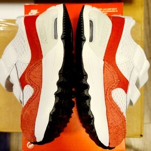 Nike Kids Air Max Red and White Shoes